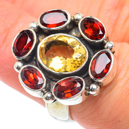 Citrine Rings handcrafted by Ana Silver Co - RING63126