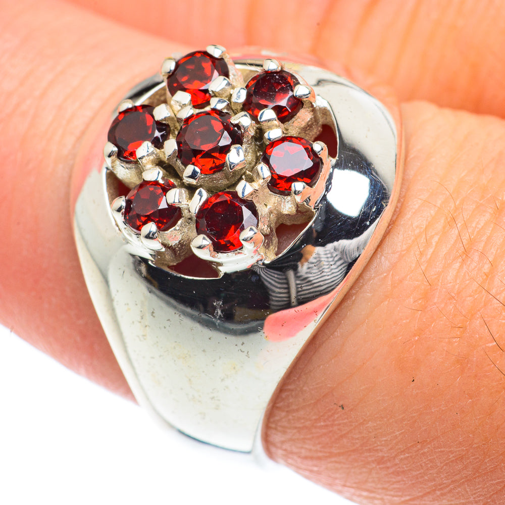 Garnet Rings handcrafted by Ana Silver Co - RING63127