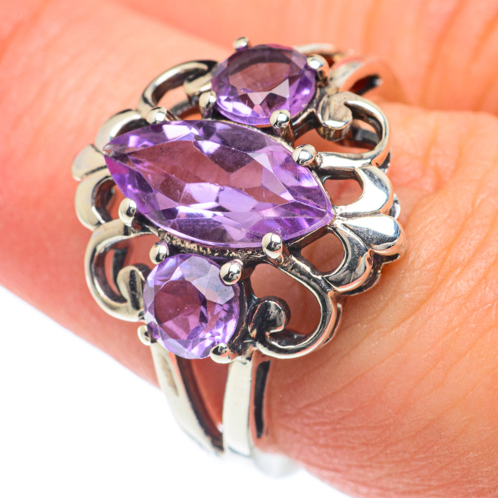 Amethyst Rings handcrafted by Ana Silver Co - RING63128