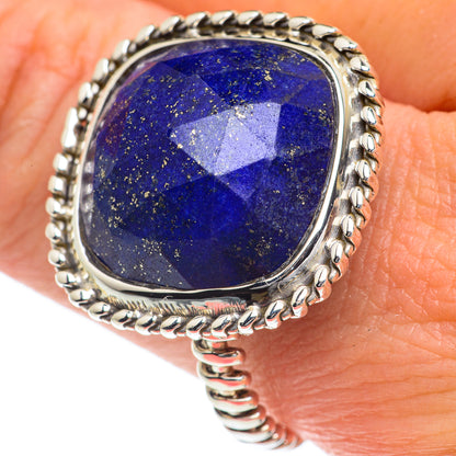 Lapis Lazuli Rings handcrafted by Ana Silver Co - RING63141