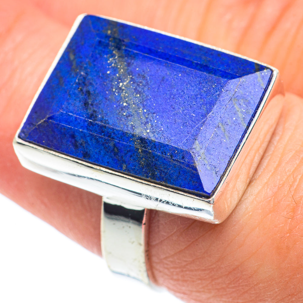 Lapis Lazuli Rings handcrafted by Ana Silver Co - RING63145