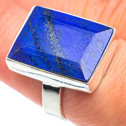Lapis Lazuli Rings handcrafted by Ana Silver Co - RING63145