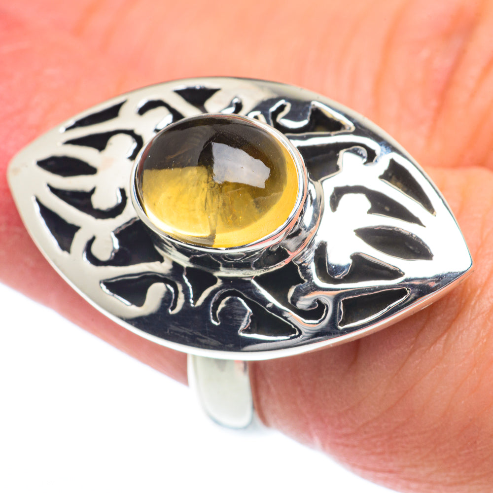 Citrine Rings handcrafted by Ana Silver Co - RING63150