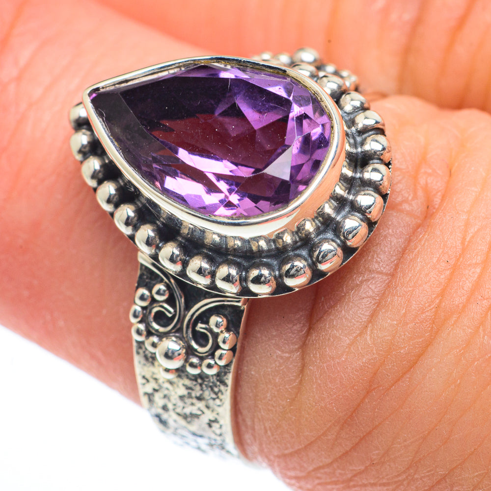 Amethyst Rings handcrafted by Ana Silver Co - RING63157