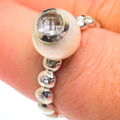 Cultured Pearl Rings handcrafted by Ana Silver Co - RING63163