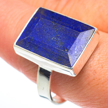 Lapis Lazuli Rings handcrafted by Ana Silver Co - RING63171