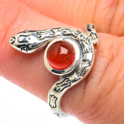 Carnelian Rings handcrafted by Ana Silver Co - RING63177