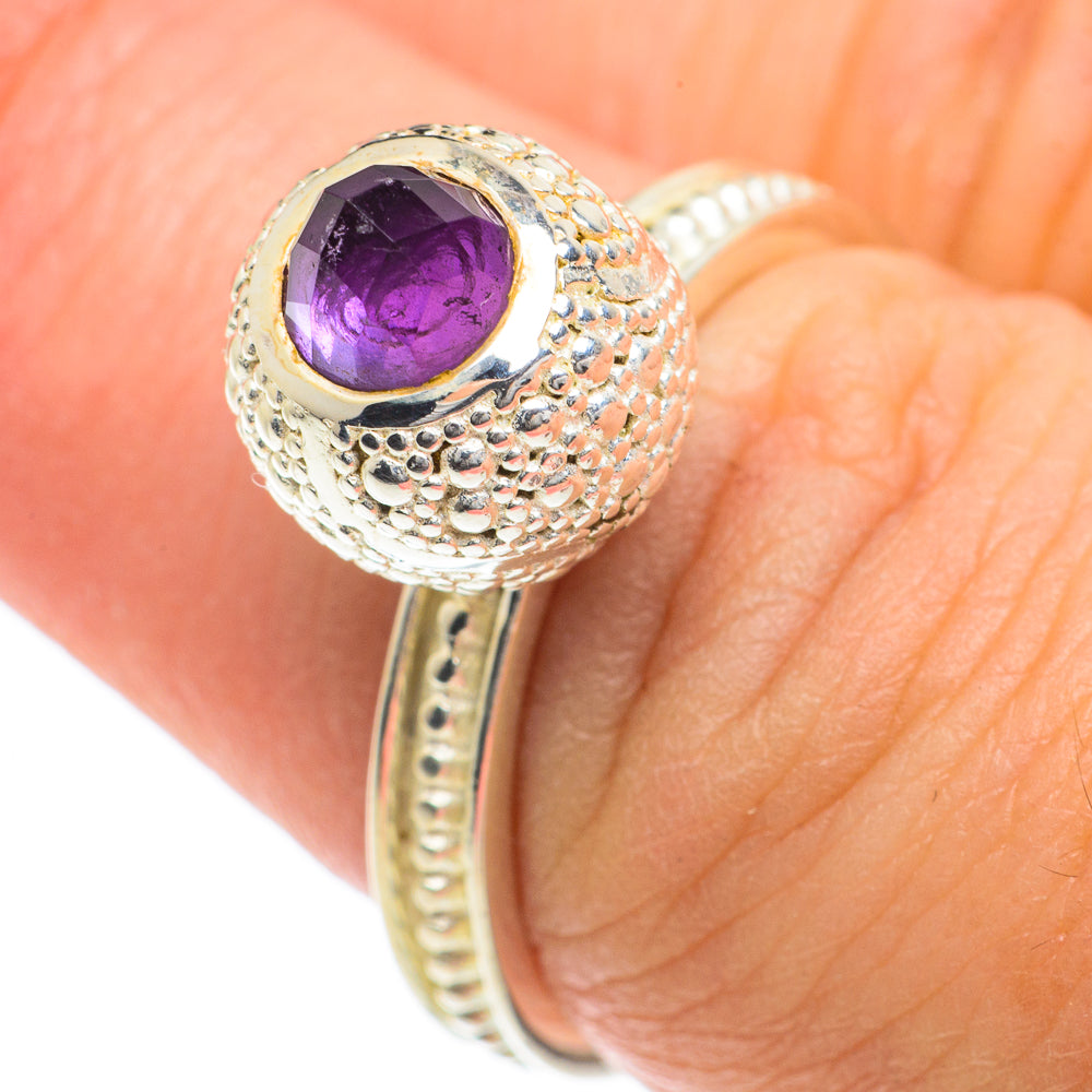 Amethyst Rings handcrafted by Ana Silver Co - RING63183