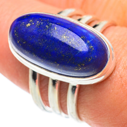 Lapis Lazuli Rings handcrafted by Ana Silver Co - RING63196