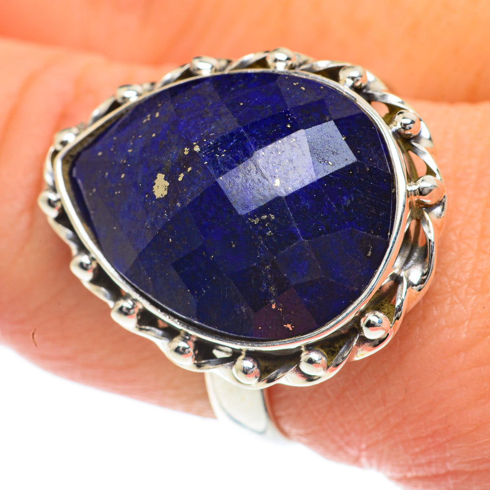 Lapis Lazuli Rings handcrafted by Ana Silver Co - RING63198