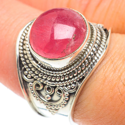 Rhodochrosite Rings handcrafted by Ana Silver Co - RING63208