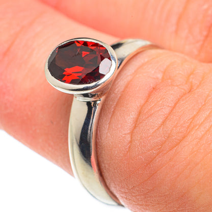 Garnet Rings handcrafted by Ana Silver Co - RING63210