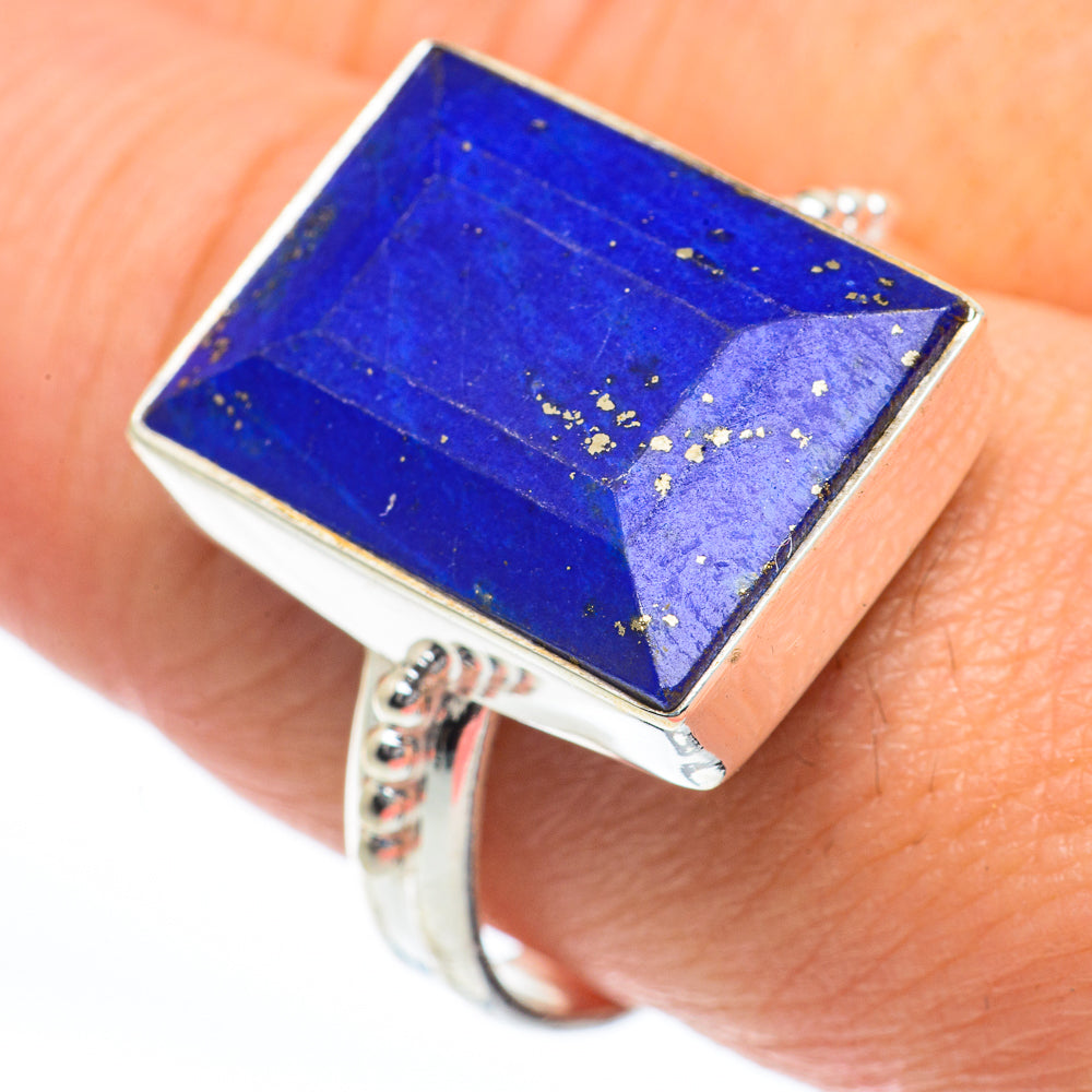 Lapis Lazuli Rings handcrafted by Ana Silver Co - RING63221