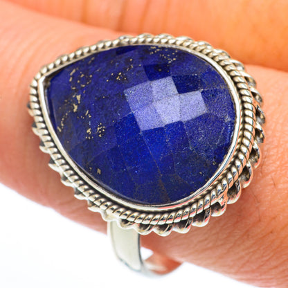 Lapis Lazuli Rings handcrafted by Ana Silver Co - RING63224