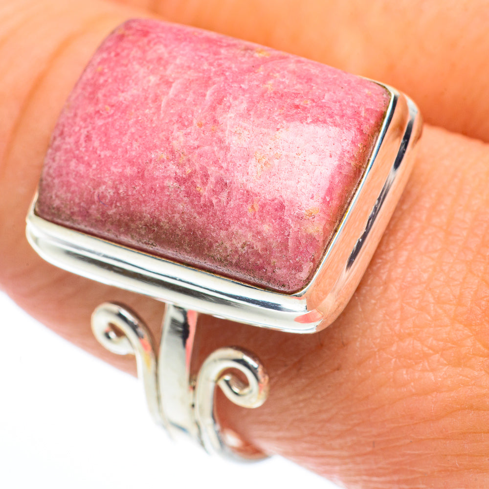 Rhodochrosite Rings handcrafted by Ana Silver Co - RING63233
