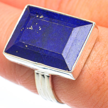 Lapis Lazuli Rings handcrafted by Ana Silver Co - RING63244