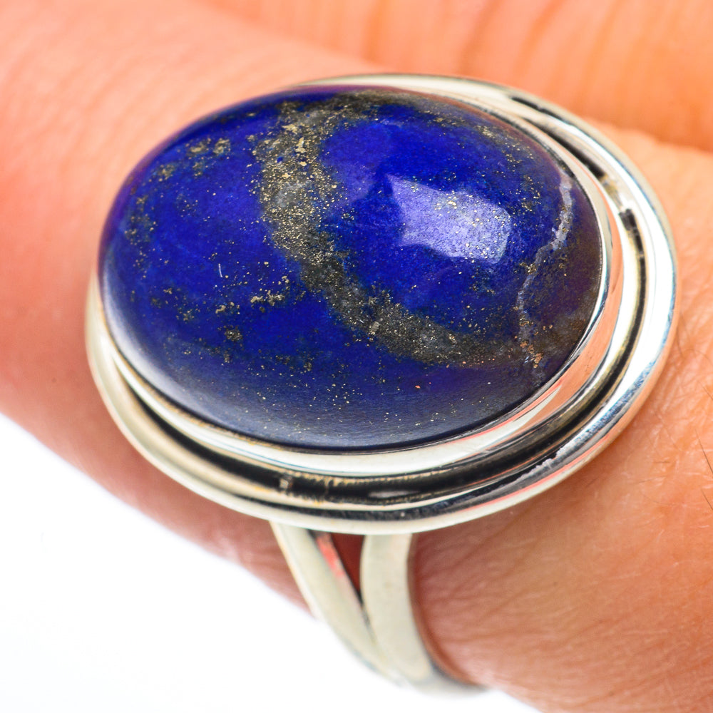 Lapis Lazuli Rings handcrafted by Ana Silver Co - RING63246