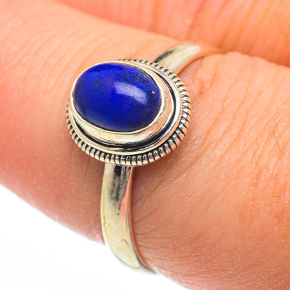 Lapis Lazuli Rings handcrafted by Ana Silver Co - RING63248