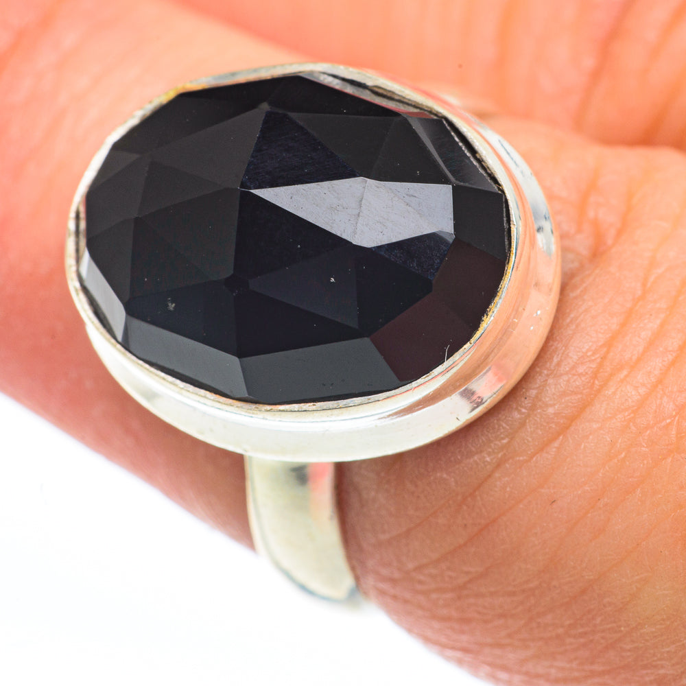 Black Onyx Rings handcrafted by Ana Silver Co - RING63258