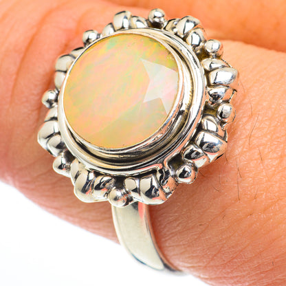 Ethiopian Opal Rings handcrafted by Ana Silver Co - RING63260
