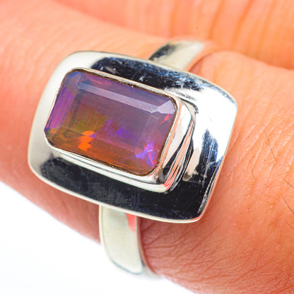 Ethiopian Opal Rings handcrafted by Ana Silver Co - RING63261