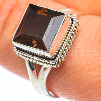 Smoky Quartz Rings handcrafted by Ana Silver Co - RING63268
