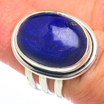 Lapis Lazuli Rings handcrafted by Ana Silver Co - RING63279