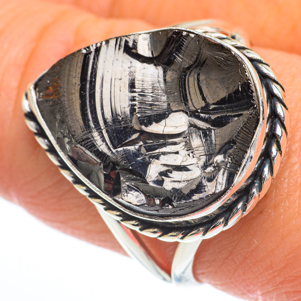 Shungite Rings handcrafted by Ana Silver Co - RING63288