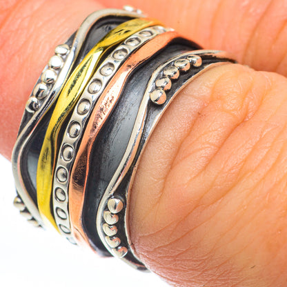 Meditation Spinner Rings handcrafted by Ana Silver Co - RING63291