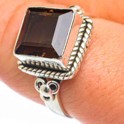 Smoky Quartz Rings handcrafted by Ana Silver Co - RING63297