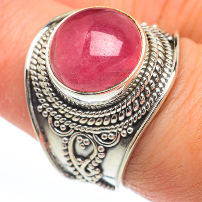 Pink Opal Rings handcrafted by Ana Silver Co - RING63300
