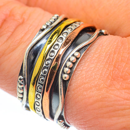 Meditation Spinner Rings handcrafted by Ana Silver Co - RING63302