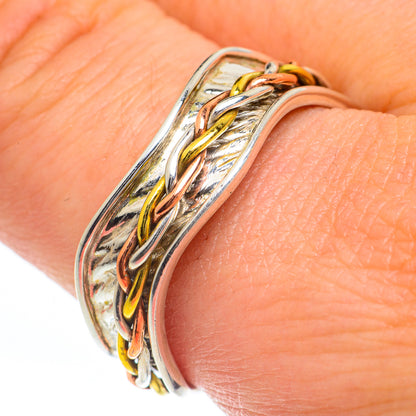 Meditation Spinner Rings handcrafted by Ana Silver Co - RING63303