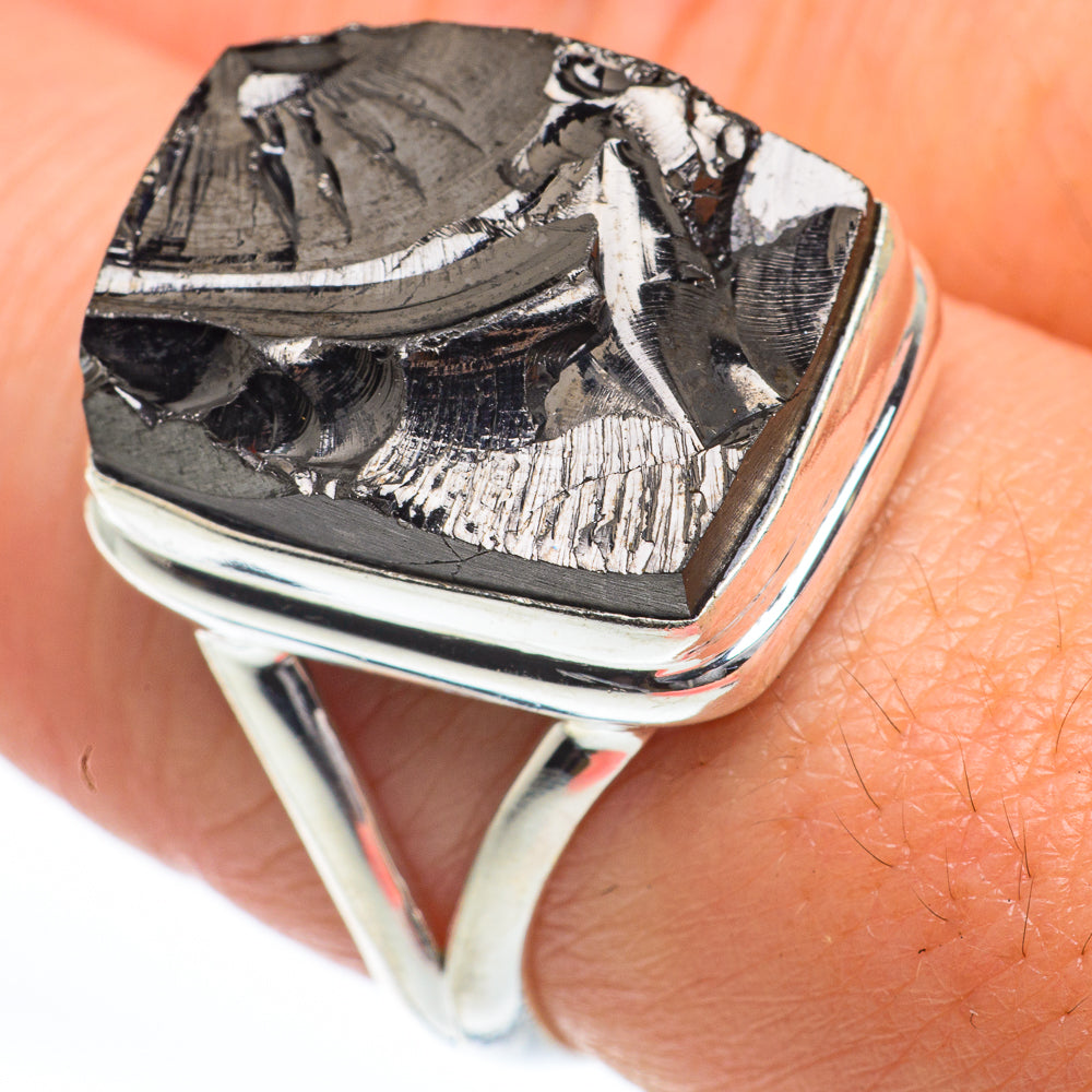 Shungite Rings handcrafted by Ana Silver Co - RING63304