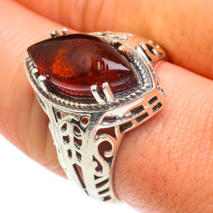 Baltic Amber Rings handcrafted by Ana Silver Co - RING63311