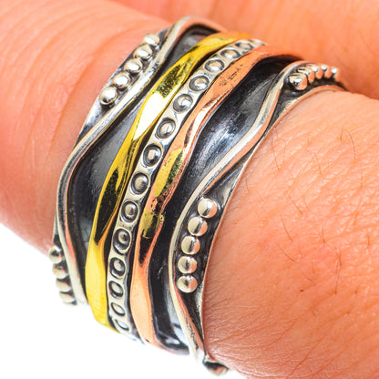 Meditation Spinner Rings handcrafted by Ana Silver Co - RING63314