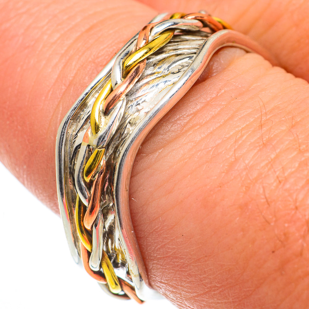 Meditation Spinner Rings handcrafted by Ana Silver Co - RING63315