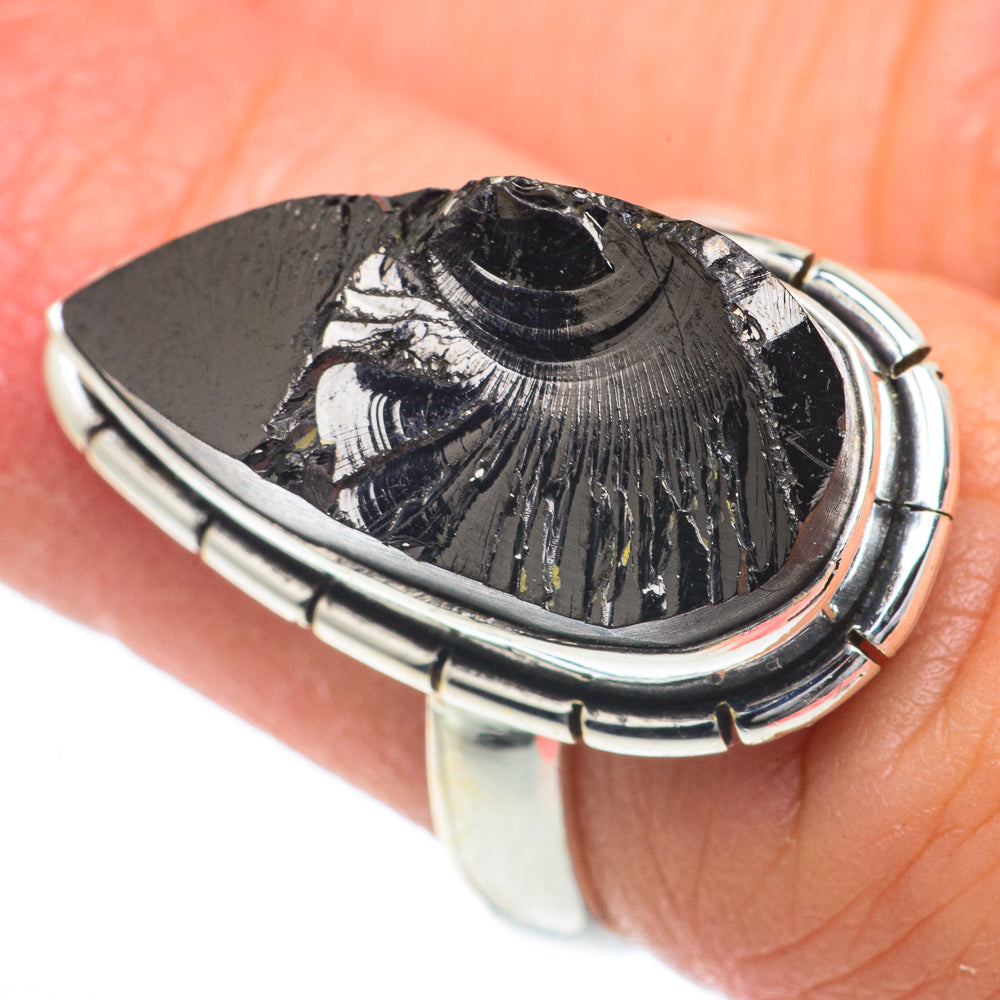 Shungite Rings handcrafted by Ana Silver Co - RING63317