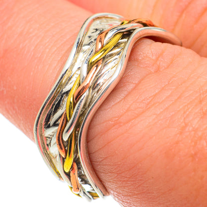 Meditation Spinner Rings handcrafted by Ana Silver Co - RING63328
