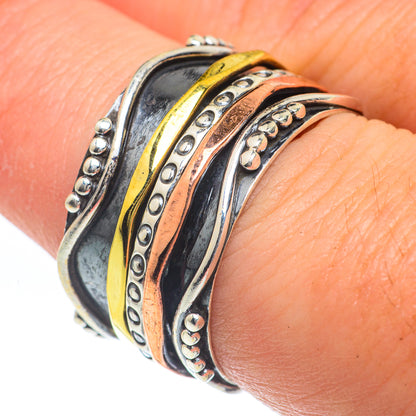 Meditation Spinner Rings handcrafted by Ana Silver Co - RING63338