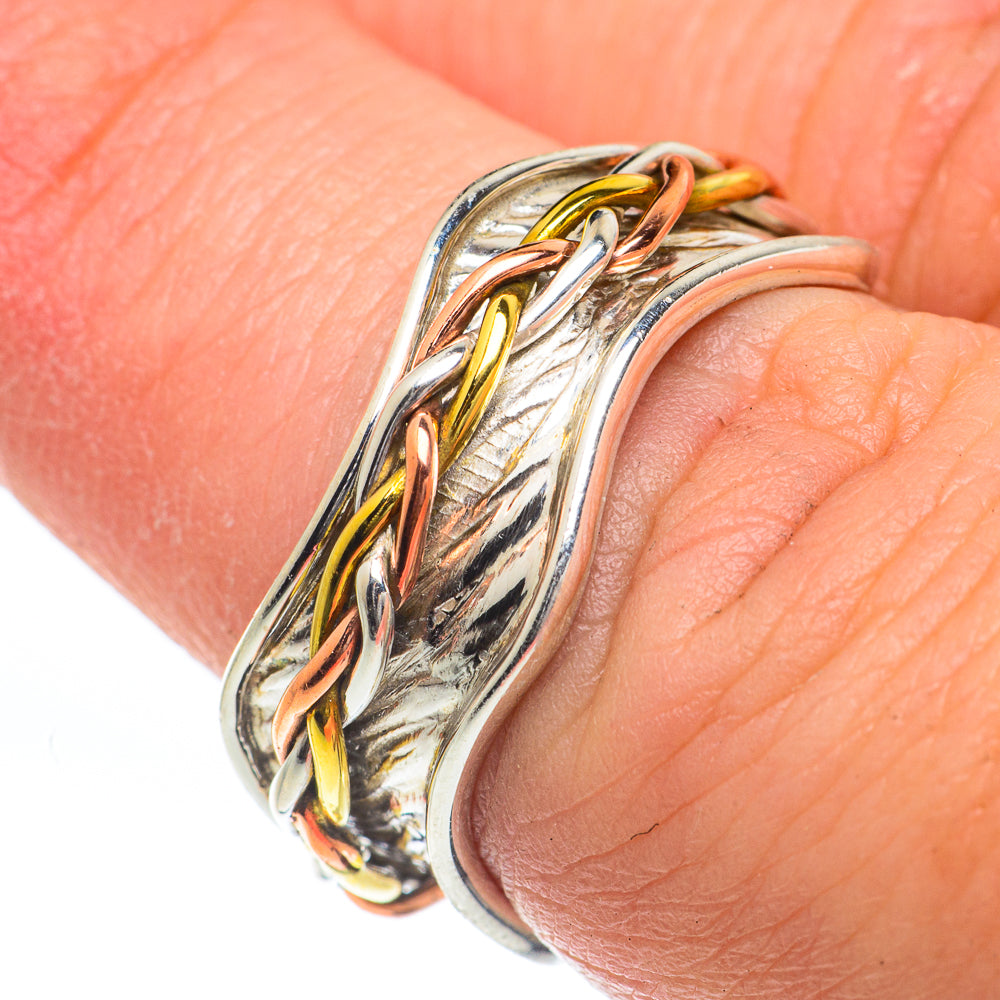Meditation Spinner Rings handcrafted by Ana Silver Co - RING63339