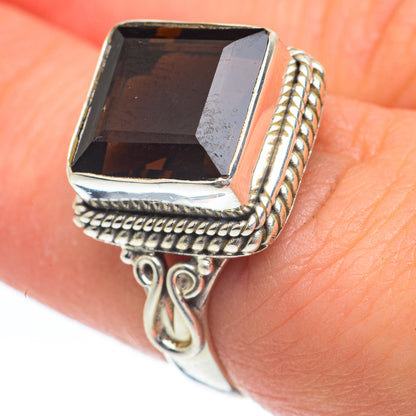 Smoky Quartz Rings handcrafted by Ana Silver Co - RING63344
