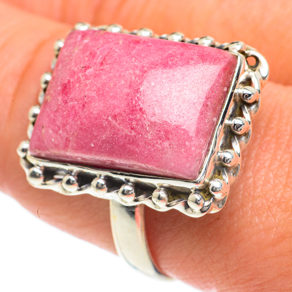 Rhodochrosite Rings handcrafted by Ana Silver Co - RING63350
