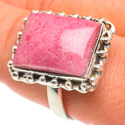 Rhodochrosite Rings handcrafted by Ana Silver Co - RING63350