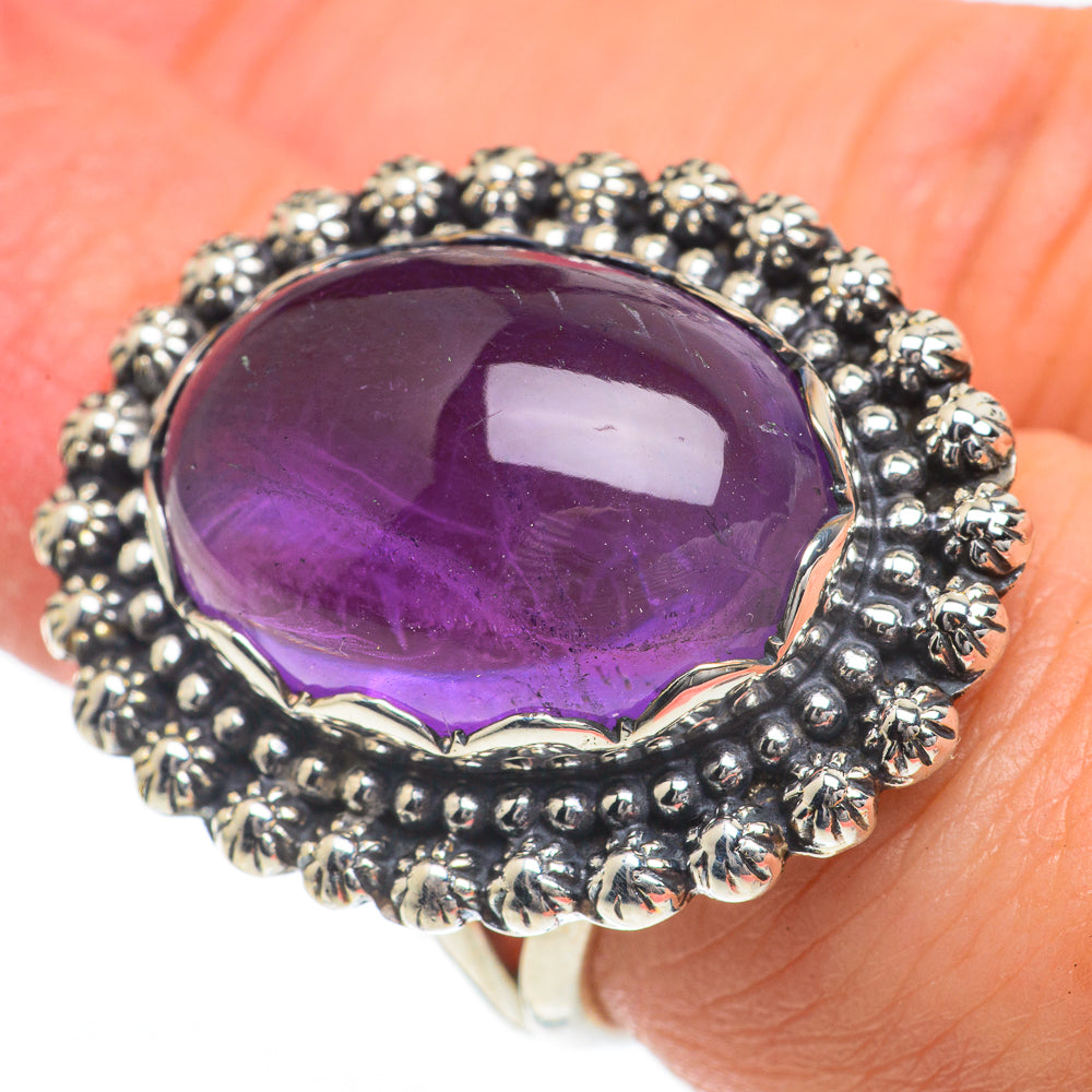 Amethyst Rings handcrafted by Ana Silver Co - RING63351