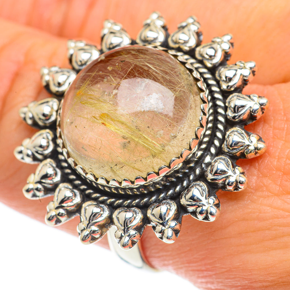 Prehnite Rings handcrafted by Ana Silver Co - RING63356