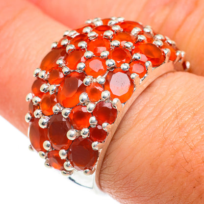 Carnelian Rings handcrafted by Ana Silver Co - RING63360