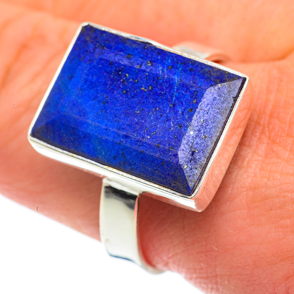 Lapis Lazuli Rings handcrafted by Ana Silver Co - RING63362