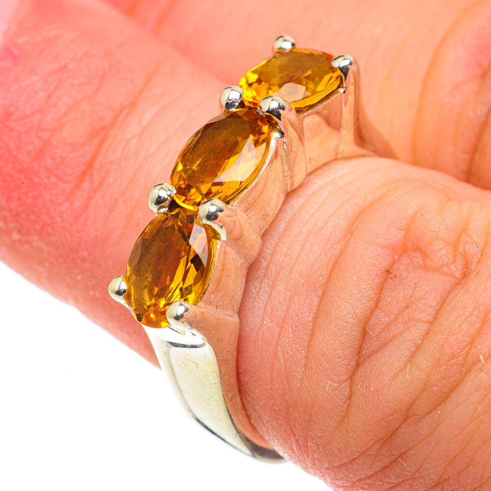 Citrine Rings handcrafted by Ana Silver Co - RING63367