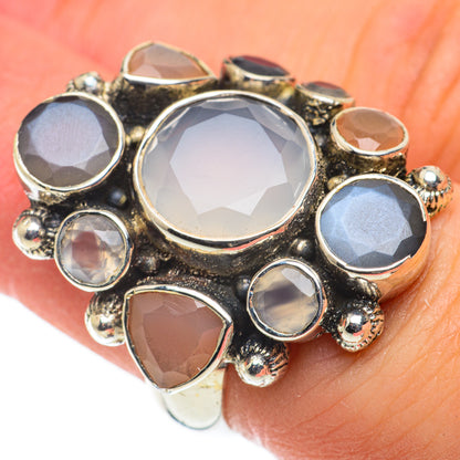 Rose Quartz Rings handcrafted by Ana Silver Co - RING63368